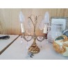 LAMPE CHANDELIER TRANSFORMÉ 