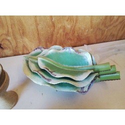 ENSEMBLE 3 COUPELLES FEUILLES