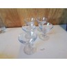 LOT DE 5 VERRES A LIQUEUR 