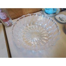 SALADIER EN CRISTAL 