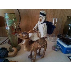CAVALIER SUR CHAMEAU EN CUIR 