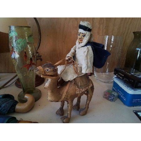 CAVALIER SUR CHAMEAU EN CUIR 