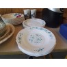 ASSIETTE ARCOPAL MOTIF FLORAL 