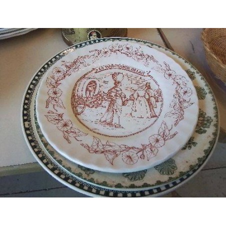 PETITE ASSIETTE LA MARCHANDE DE LAIT