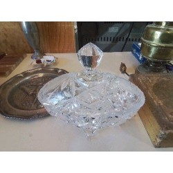 BONBONNIÈRE EN CRISTAL 