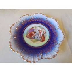 ASSIETTE BLEU VICTORIA AUSTRIA 