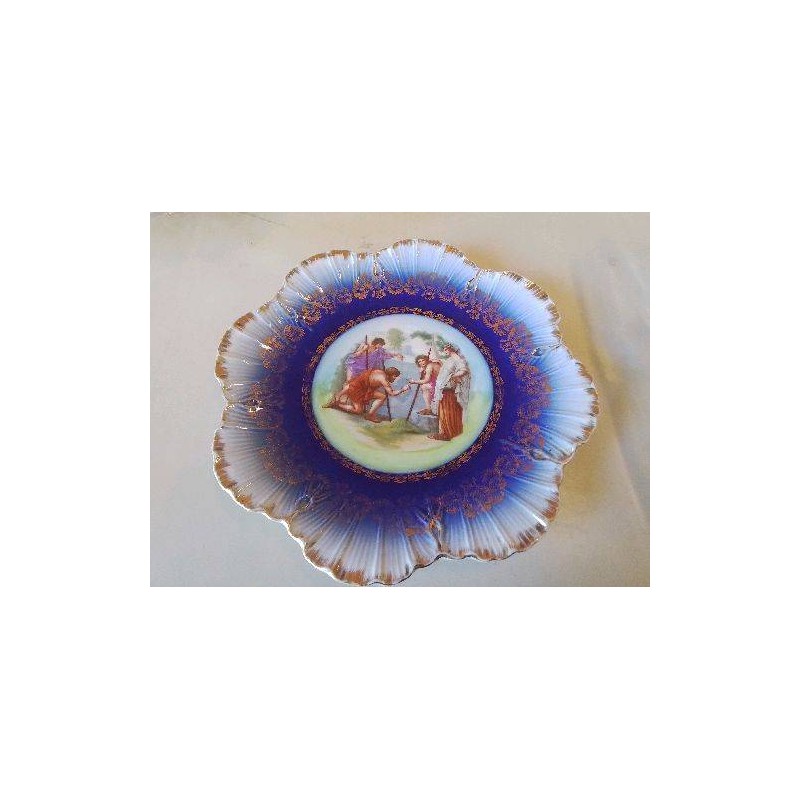 ASSIETTE BLEU VICTORIA AUSTRIA 