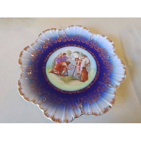 ASSIETTE BLEU VICTORIA AUSTRIA 