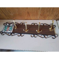 PORTE MANTEAU MURAL VINTAGE