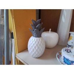 DECORATION ANANAS EN CERAMIQUE