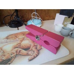GROSSE EPINGLE PORTE MANTEAU