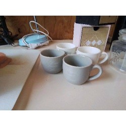 ENSEMBLE DE 4 PETITE TASSES A EXPRESSO