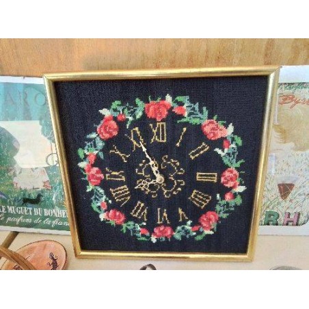 HORLOGE TAPISSERIE 
