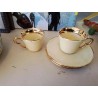 TASSE JAUNE AVEC SOUCOUPE 
