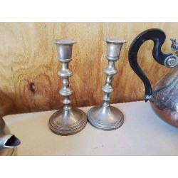 BOUGEOIR EN ARGENT