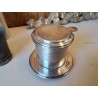 FILTRE A CAFE EN METAL ARGENTÉ 