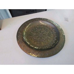ASSIETTE DECO LAITON