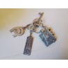 LOT DE 4 PORTES CLEFS