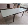 TABLE BOIS ET VERRE 