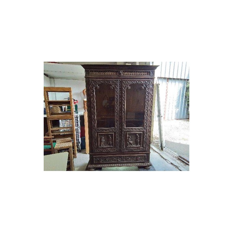 VITRINE BRETONNE XIX EME
