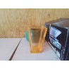 VASE ORANGE EN VERRE 