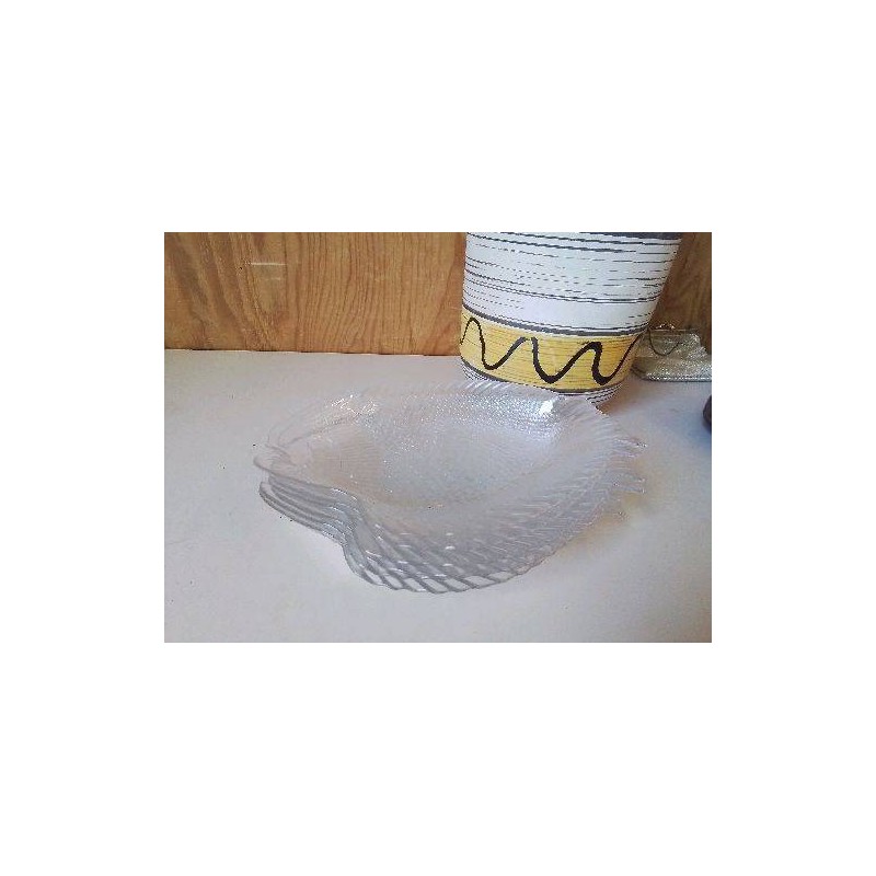 LOT DE 6 ASSIETTE POISSON 
