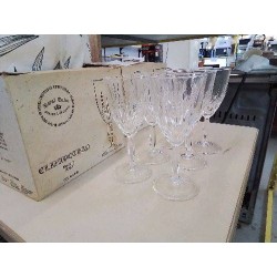 LOT DE 6 VERRES A VIN ROYAL TUDOR
