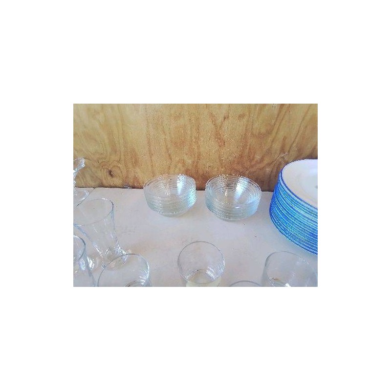 LOT DE 6 BOL EN PYREX