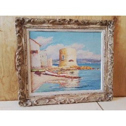 PEINTURE SUR BOIS ’ BORD DE MER ’