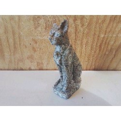 CHAT EN GRÈS 