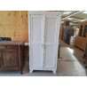 ARMOIRE BLANCHE  DEUX PORTES 