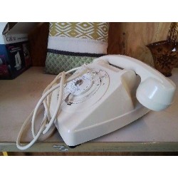 TÉLÉPHONE À CADRAN ANNÉES 70 SOCOTEL