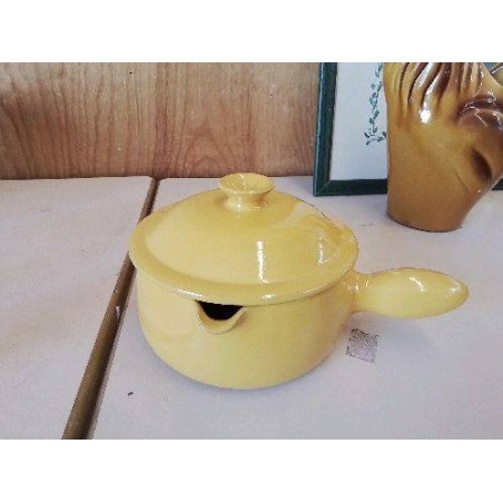 COCOTTE JAUNE MOUTARDE 