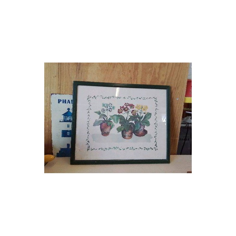 CADRE DÉCORATIF TRIO PLANTE 