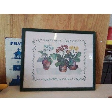CADRE DÉCORATIF TRIO PLANTE 