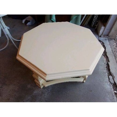 TABLE EXAGONALE RELOOKÉE