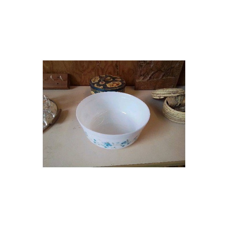 SALADIER ARCOPAL MYOSOTIS MOTIF FLORAL