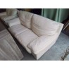 CANAPÉ 2/3 PLACES CUIR BEIGE 