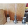 LAMPE A HUILE EN ETAIN