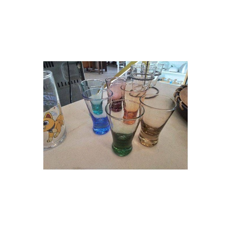 LOT DE 6 VERRES A LIQUEUR 