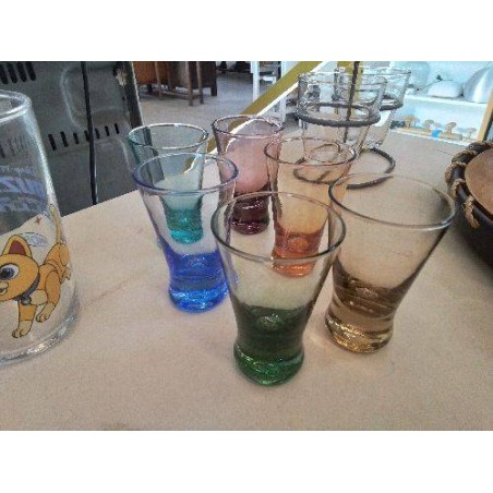 LOT DE 6 VERRES A LIQUEUR 