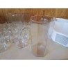 CARAFE EN VERRE OCTOGONALE 