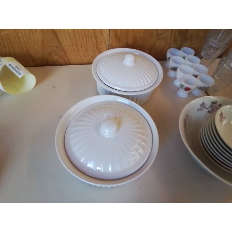 PLAT DE CUISSON BLANC 