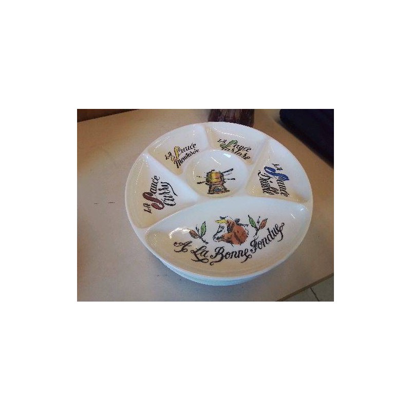 LOT 7 ASSIETTES A FONDU
