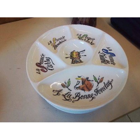 LOT 7 ASSIETTES A FONDU