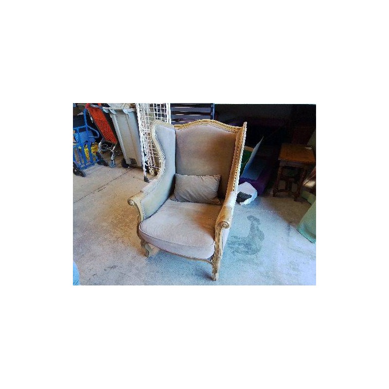 FAUTEUIL BERGÈRE COULEUR TAUPE