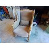 FAUTEUIL BERGÈRE COULEUR TAUPE