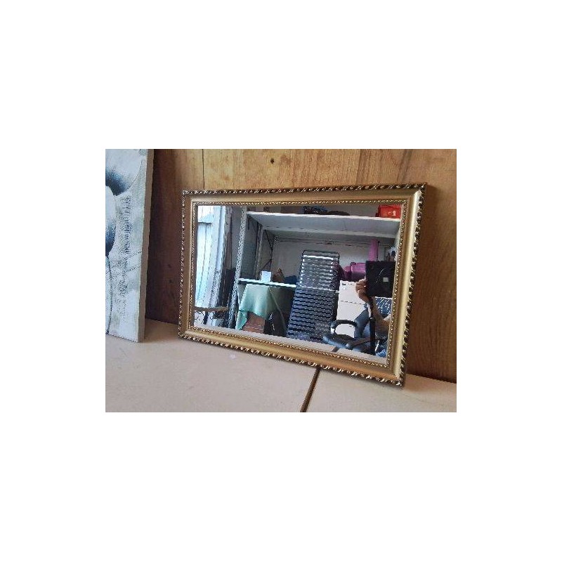 MIROIR CADRE DORÉ 