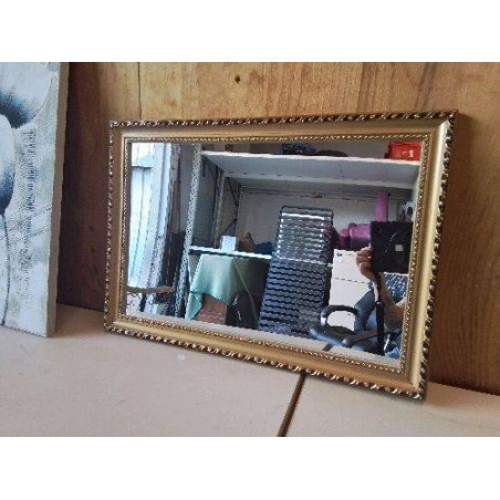 MIROIR CADRE DORÉ 