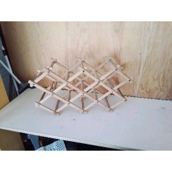 RANGE BOUTEILLE EN BOIS